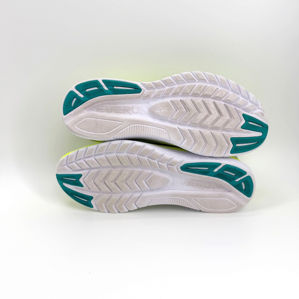 Saucony Kinvara 10 Shoes Mens Size 9  Yellow Low Top Running EVERUN Neon Sneaker - Picture 13 of 15